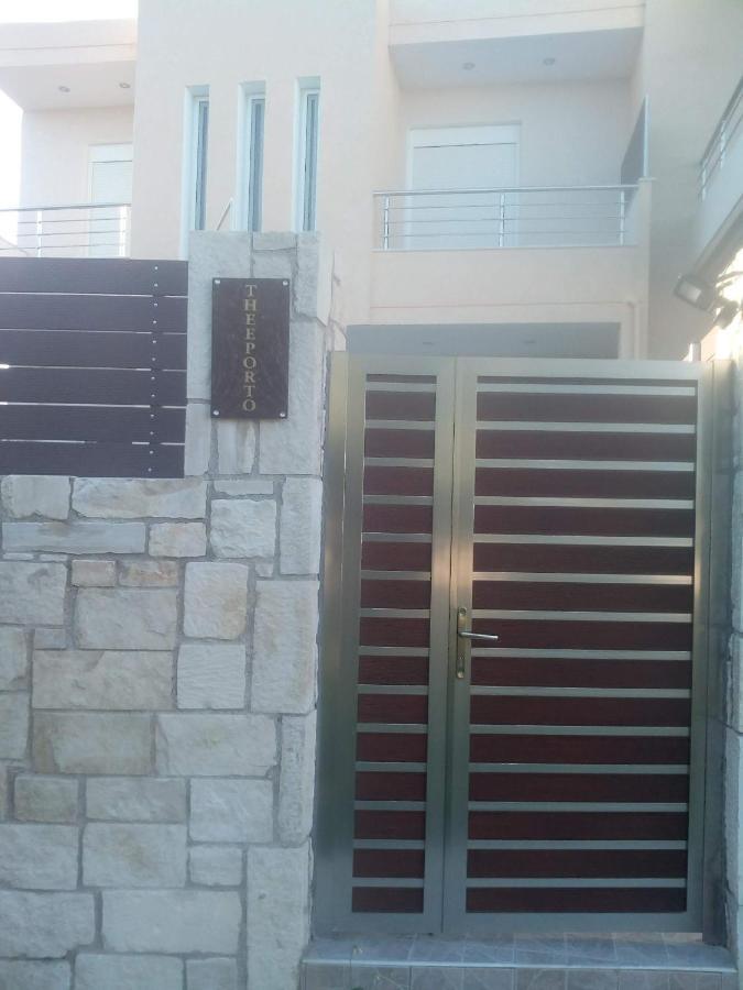 “Theeporto” Maisonette With Pool Gouves Exterior foto
