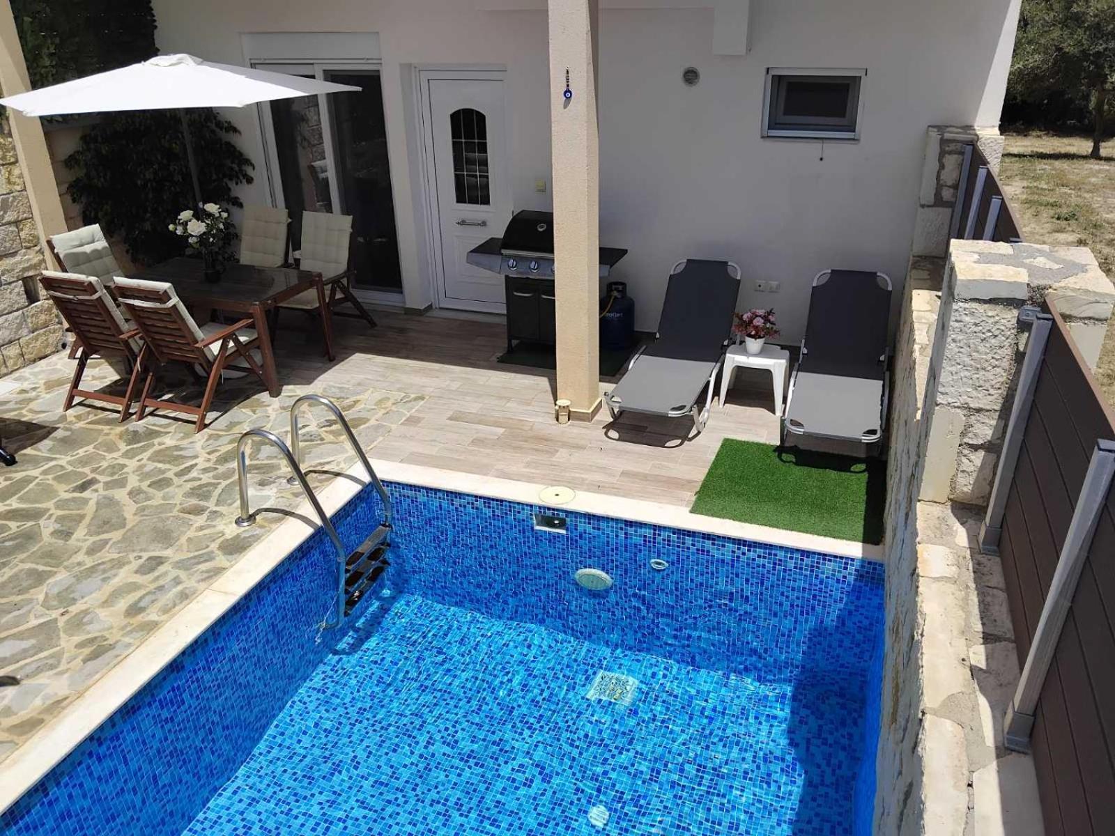 “Theeporto” Maisonette With Pool Gouves Exterior foto